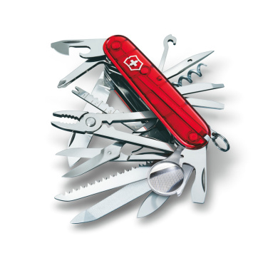 Logo trade promotional item photo of: Pocket knife SwissChamptransparent Victorinox