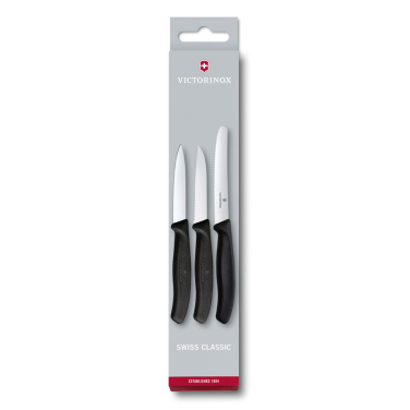 Logo trade promotional products image of: Set of 3 SwissClassic knives Victorinox