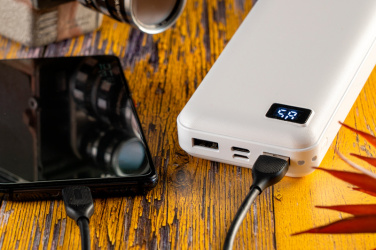 Logo trade promotional merchandise photo of: Power bank CRACOW