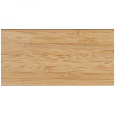 Logo trade promotional items image of: Bamboo power bank KATOWICE