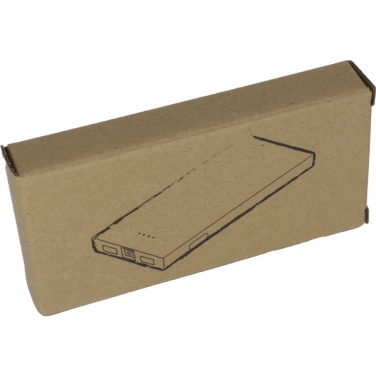 Logotrade business gift image of: Bamboo power bank KATOWICE
