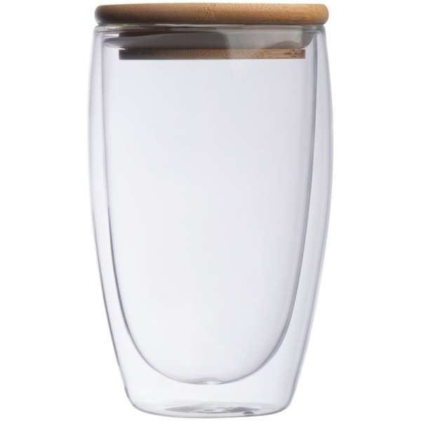 Logotrade promotional merchandise image of: Double-walled glass ZAKOPANE 500 ml