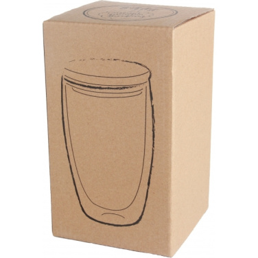 Logo trade promotional gift photo of: Double-walled glass ZAKOPANE 500 ml