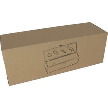 Logo trade promotional product photo of: Wooden wine box SAINT-ETIENNE
