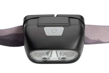 Logo trade promotional items picture of: Head lamp HERLEN Schwarzwolf
