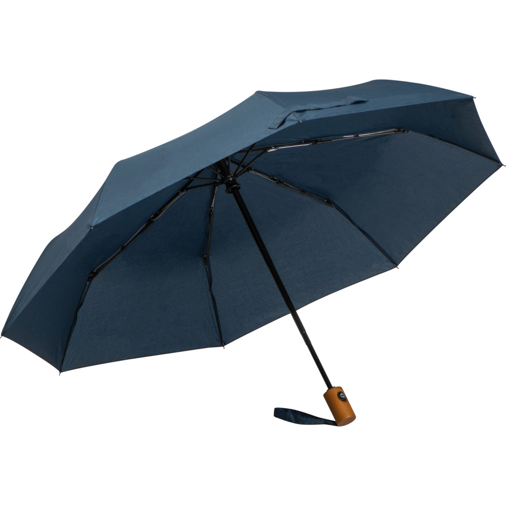 Logo trade promotional merchandise image of: RPET umbrella IPSWICH
