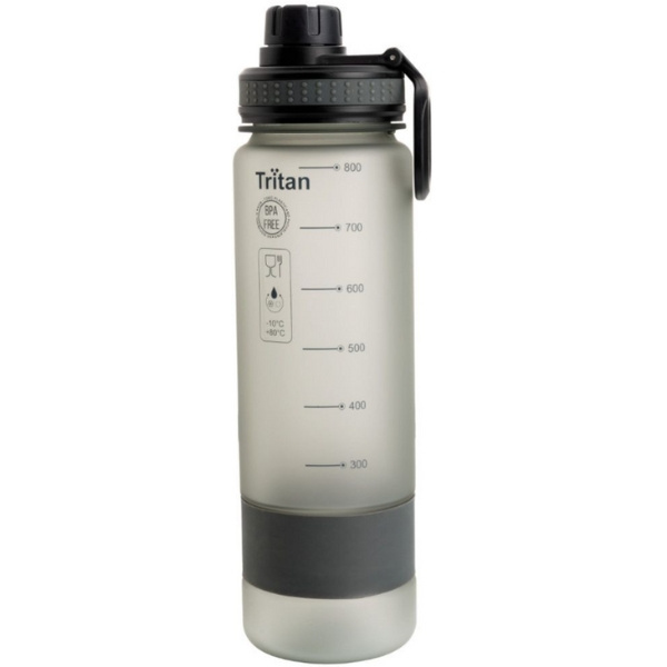 Logo trade promotional giveaways image of: Drinking Bottle KIBO 800 ml Schwarzwolf