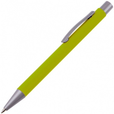 Logotrade advertising product picture of: Metal ballpen soft touch ABU DHABI