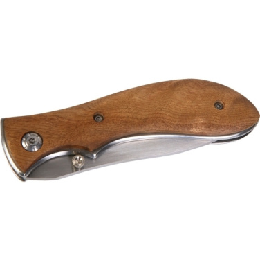 Logotrade promotional item image of: Pocket knife JUNGLE Schwarzwolf