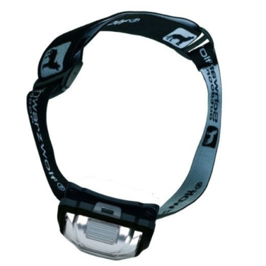Logo trade business gifts image of: Head lamp TRONADOR Schwarzwolf