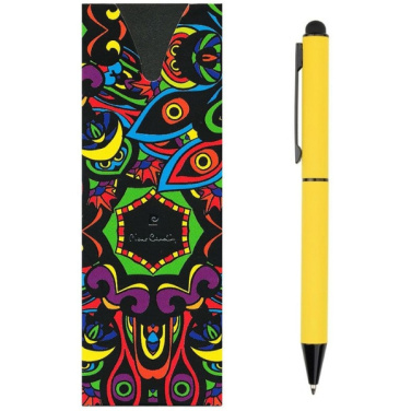 Logotrade promotional merchandise picture of: Metal ballpoint pen, touch pen, soft touch CELEBRATION Pierre Cardin