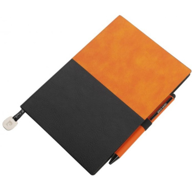Logotrade promotional products photo of: Notepad A5 & ballpoint pen REPORTER Pierre Cardin
