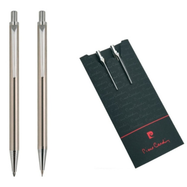 Logo trade promotional merchandise image of: Writing set ballpoint pen & pencil AMOUR Pierre Cardin