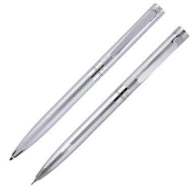 Logotrade promotional gift image of: Writing set ballpoint pen & pencil RENEE Pierre Cardin