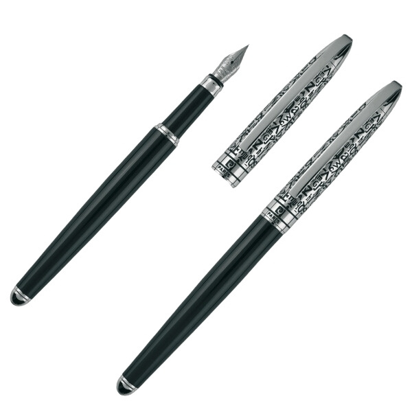Logo trade promotional items picture of: Writing set ballpoint pen & fountain pen JACQUES Pierre Cardin
