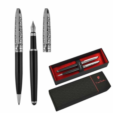 Logotrade promotional item picture of: Writing set ballpoint pen & fountain pen JACQUES Pierre Cardin