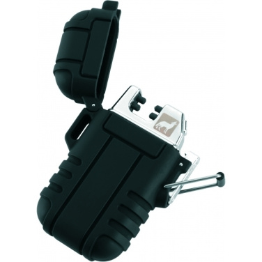 Logotrade advertising products photo of: Ecological lighter SANFORD Schwarzwolf