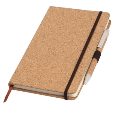 Logo trade promotional giveaways image of: A5 Notebook BASTOGNE