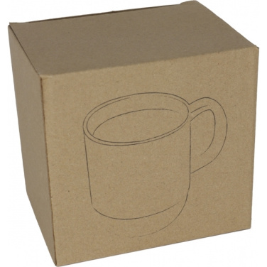 Logo trade promotional products image of: Ceramic mug GISTEL 350 ml