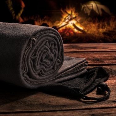 Logotrade promotional giveaways photo of: Blanket BRISA Schwarzwolf