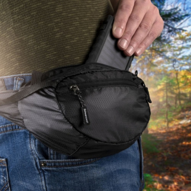 Logo trade advertising product photo of: Waist bag MOBILA Schwarzwolf