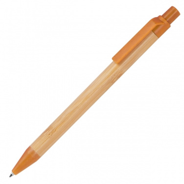Logotrade advertising products photo of: Wheatstraw and bamboo ballpen HALLE