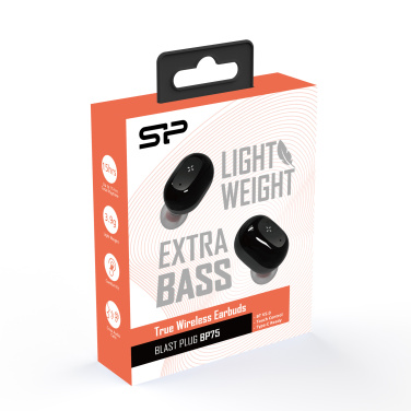 Logotrade promotional gift image of: WIRLESS HEADPHONES BP80 SILICON POWER
