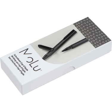 Logo trade promotional products image of: Writing set CAP D AGDE MoLu