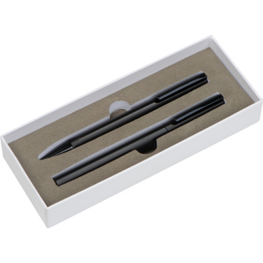 Logo trade business gifts image of: Writing set CAP D AGDE MoLu