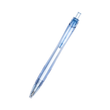 Logo trade advertising products picture of: Transparent ballpen GLASGOW