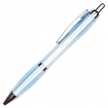 Logo trade promotional items picture of: Transparent ballpen ALKEN