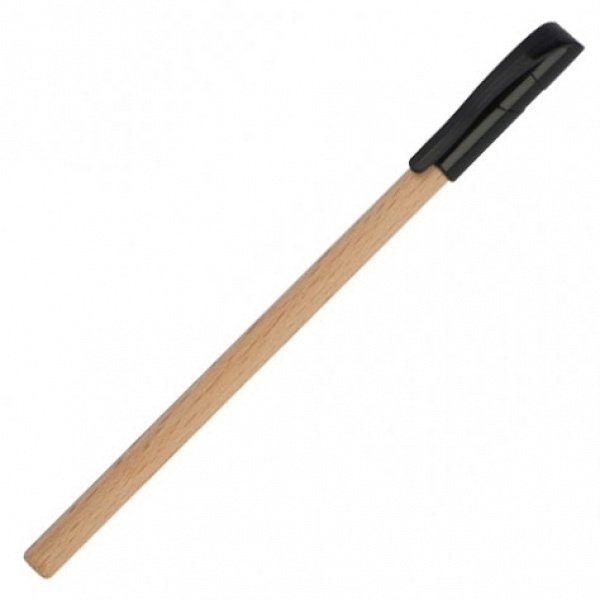 Logo trade promotional items picture of: Wooden ballpen PALMDALE