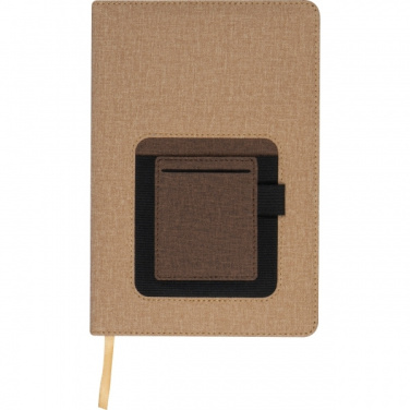 Logo trade promotional giveaway photo of: A5 notebook TILBURG