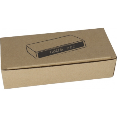 Logotrade promotional merchandise image of: Desk clock TRONDHEIM