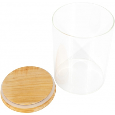 Logo trade promotional giveaways picture of: Pojemnik szklany OSAKA 700 ml