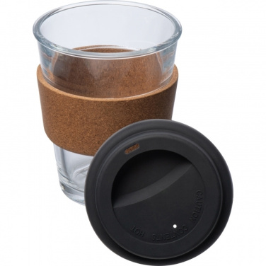 Logo trade promotional merchandise image of: Glass drinking cup WROCŁAW 350ml