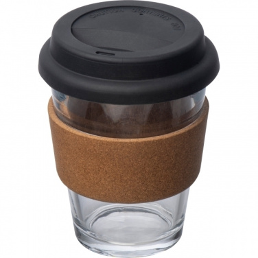 Logo trade promotional product photo of: Glass drinking cup WROCŁAW 350ml