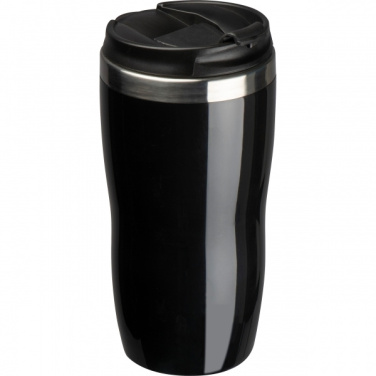 Logo trade promotional giveaway photo of: Set of vacuum flask and drinking cup SPLIT 450 ml