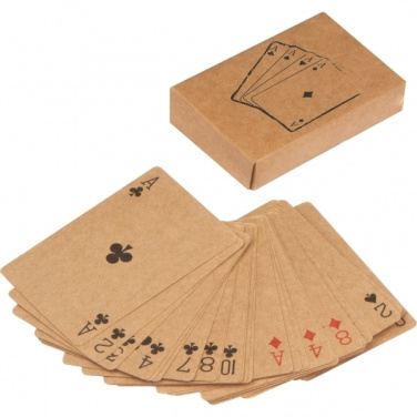Logo trade corporate gifts image of: Playing cards NEW CASTLE