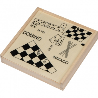 Logotrade advertising products photo of: Wooden game collection RIGA