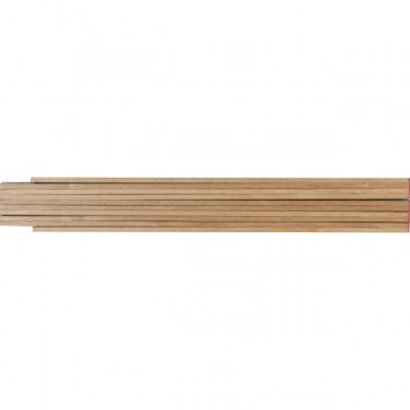 Logo trade promotional items image of: Folding rule ST. GALLEN