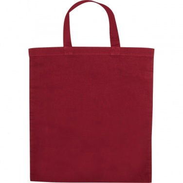 Logotrade promotional item image of: Cotton bag with short handles BREGENZ