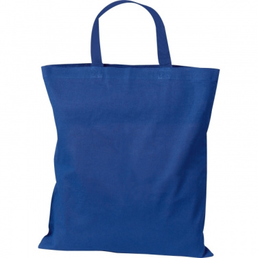 Logo trade promotional gifts image of: Cotton bag with short handles BREGENZ