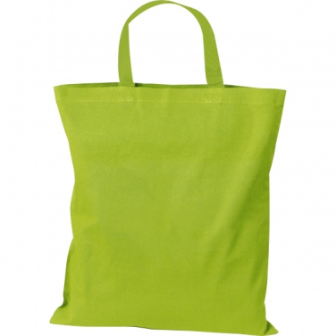 Logotrade promotional merchandise picture of: Cotton bag with short handles BREGENZ