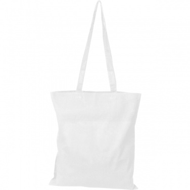 Logo trade business gift photo of: Cotton bag with long handles COPENHAGEN