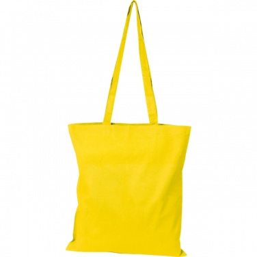 Logo trade promotional merchandise picture of: Cotton bag with long handles COPENHAGEN