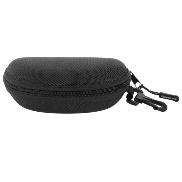 Logo trade business gifts image of: Case for sunglasses ARKANSAS Schwarzwolf