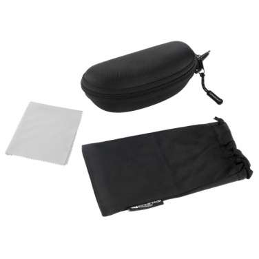 Logo trade promotional product photo of: Case for sunglasses ARKANSAS Schwarzwolf