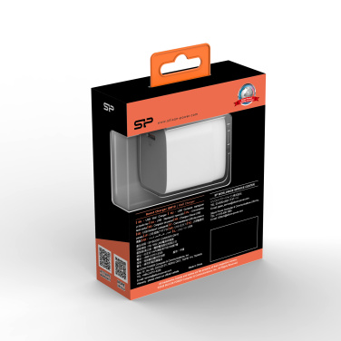 Logo trade promotional product photo of: SILICON POWER BOOST CHARGER (US EU) QM10