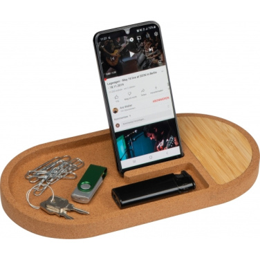 Logotrade promotional merchandise picture of: Desk organiser with charging station LANCASTER